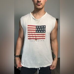 Vintage Ralph Lauren cut off